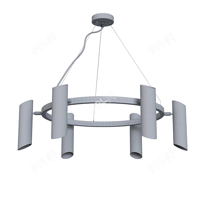 Sleek VL Lamp Essential 3D model image 6