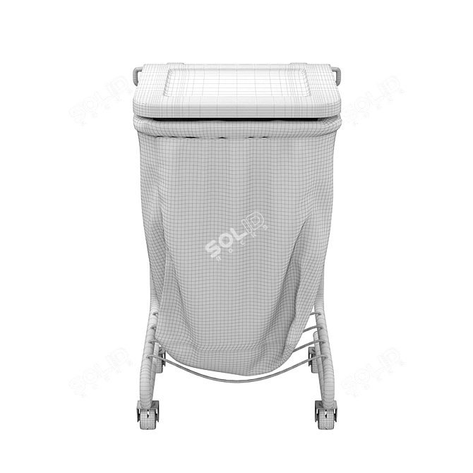 Hygienic Medical Waste Disposal Solution 3D model image 5