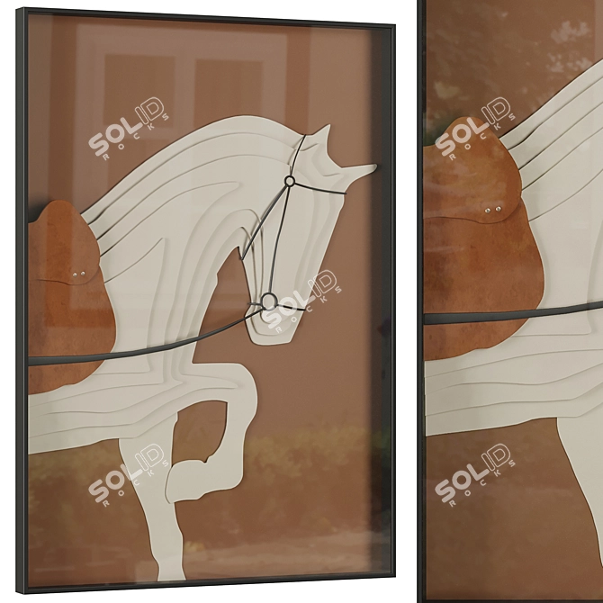 Equestrian Charm 2016 Frame Picture 3D model image 1