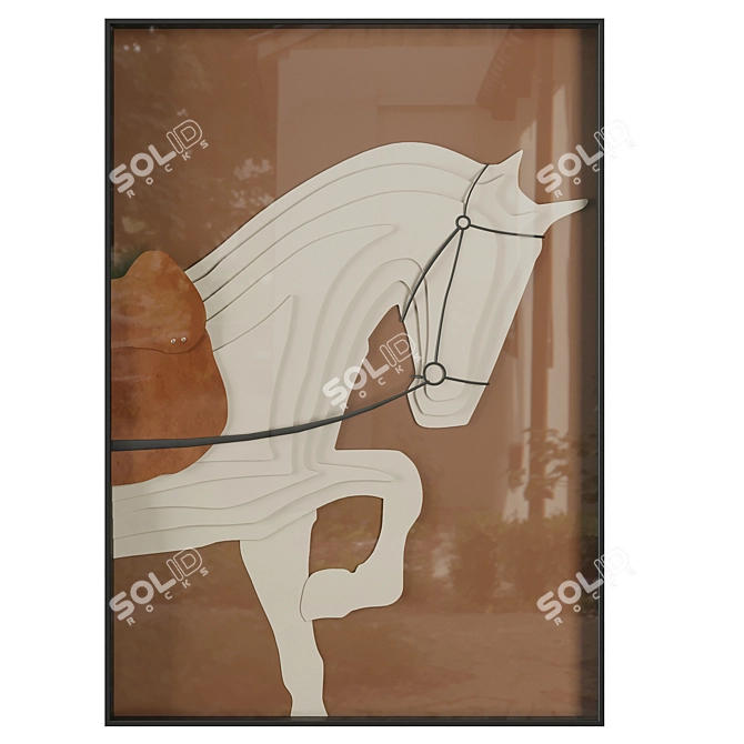 Equestrian Charm 2016 Frame Picture 3D model image 2