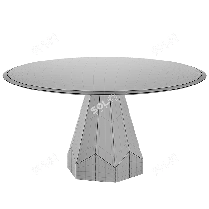 Sleek ZERMATT ARGILE Textured Model 3D model image 3