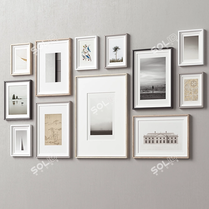 Multi-Frame Picture Set Collection 3D model image 2