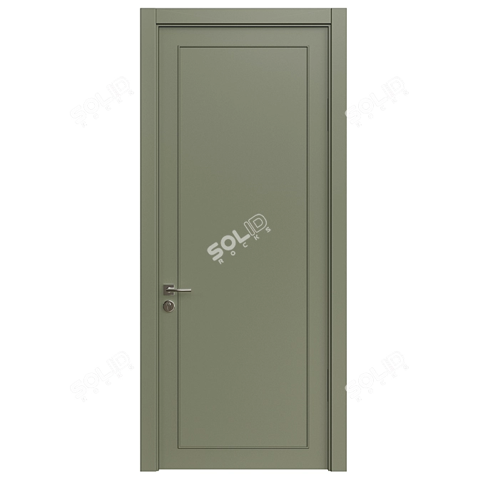 Interior Doors 3D Model 254 3D model image 4