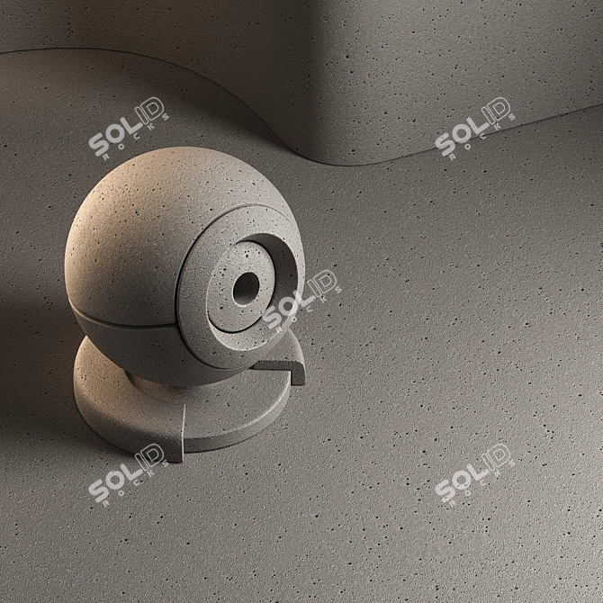 Concrete Texture Bundle 4096x4096 Set 3D model image 7