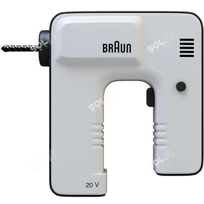 Braun Precision Drill: Upgrade Toolkit 3D model image 1