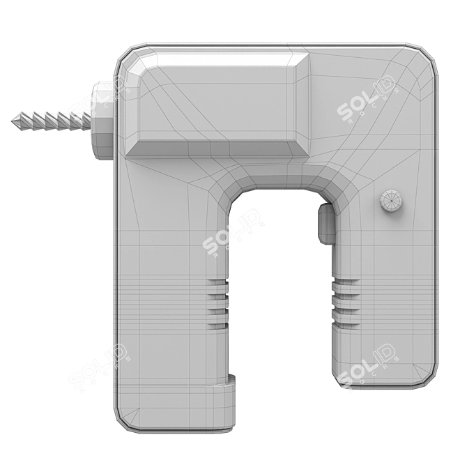 Braun Precision Drill: Upgrade Toolkit 3D model image 4