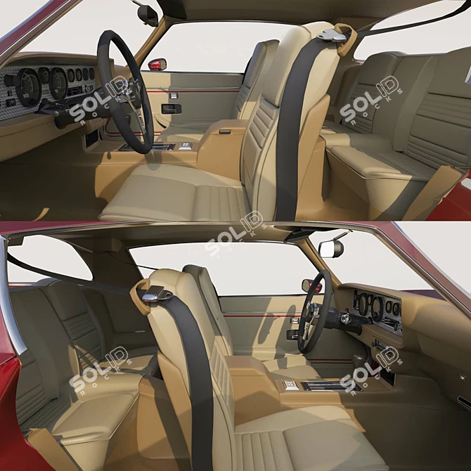 77 Pontiac Firebird Wide Kit 3D model image 5