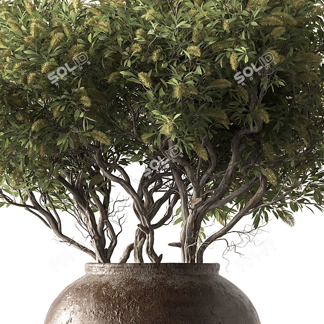  Emerald Branch Bouquet 3D model image 2