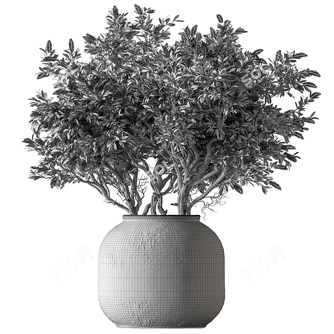  Emerald Branch Bouquet 3D model image 3