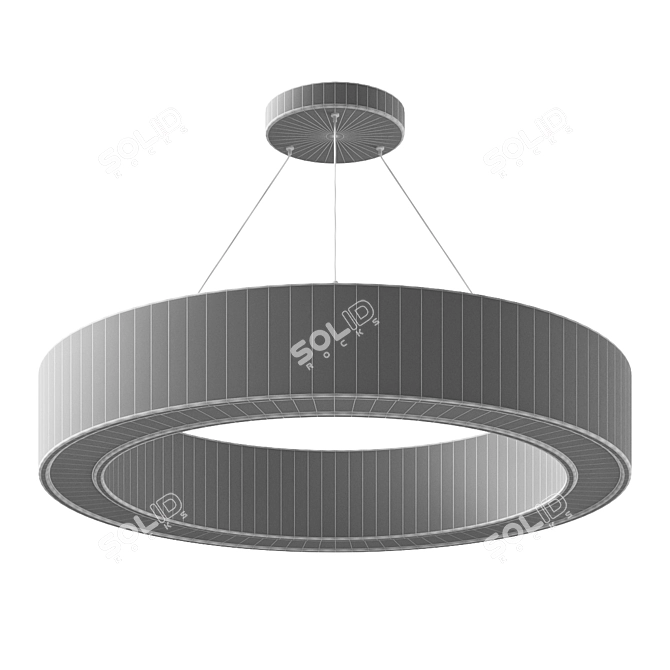 Elegant LED Pendant Lighting Fixture 3D model image 3