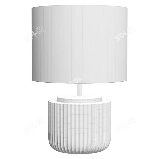 Natural Cole Table Lamp 3D model image 2