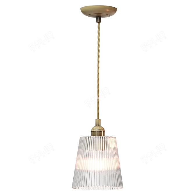 Laura Ashley Callaghan Pendant Light 3D model image 1