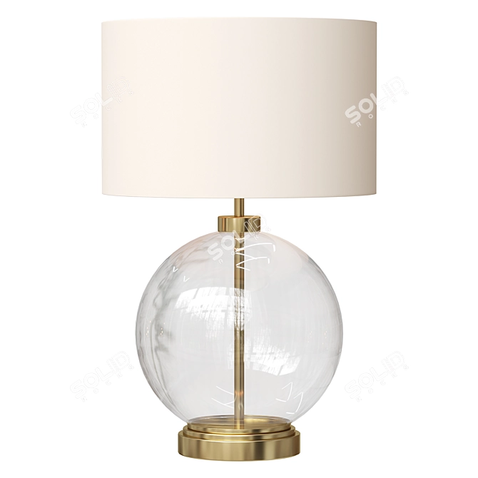 Stylish BHS Desk Lamp by Next 3D model image 1