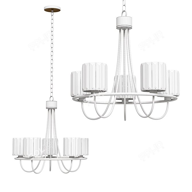 Translated description: Brand: Next

Unique Title:  Gallery Home Hove Chandelier 3D model image 3