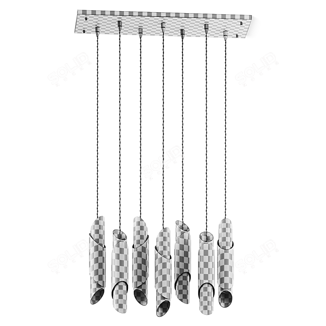 Rotatable Turia Pendant Lamp 3D model image 3