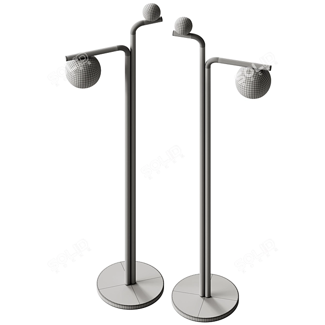 Rivatelier Bubbles Floor Lamp: Modern Elegance 3D model image 4