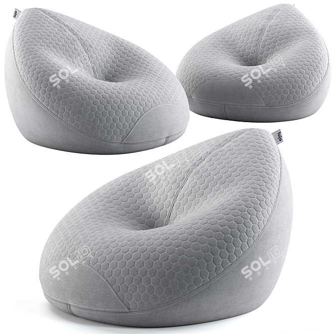 Luxury Indoor Kyoto Bean Bags 3D model image 4