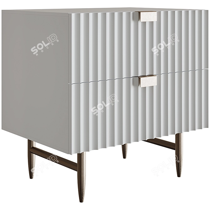 LaLume Bedside Table TT00117 3D model image 1