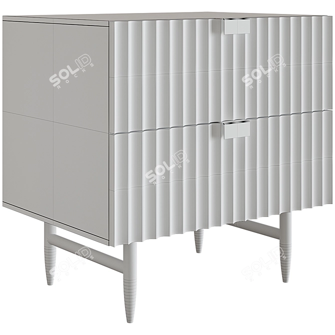 LaLume Bedside Table TT00117 3D model image 2