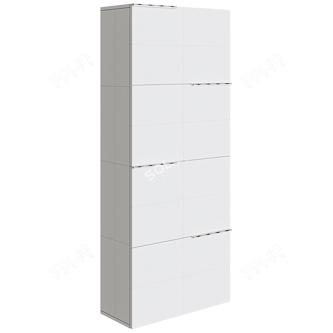 My Italian Living Shoe Cabinet 3D model image 2