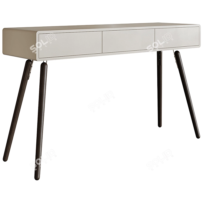 Modern Console by Praddy 3D model image 1