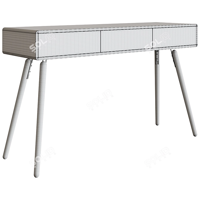 Modern Console by Praddy 3D model image 2