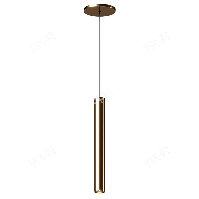 Urban Elegance LED Pendant Everyone 3D model image 2