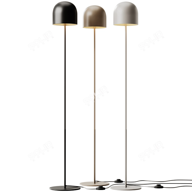 Iron Rio Floor Lamp Cascade 3D model image 3