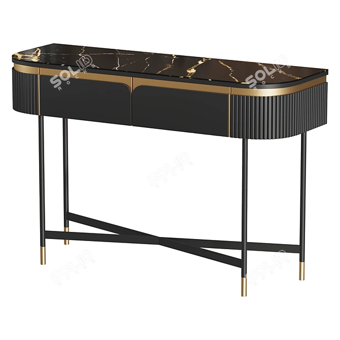 Salvador Console 120x80x40 cm 3D model image 2