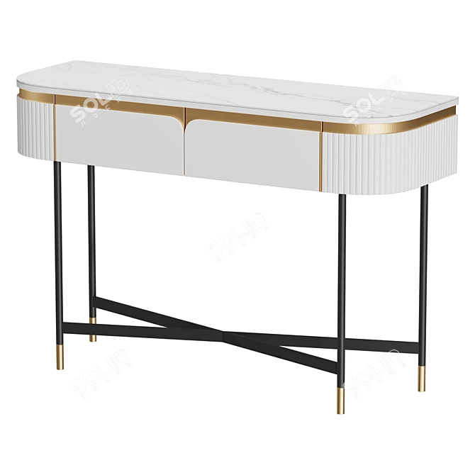 Salvador Console 120x80x40 cm 3D model image 3