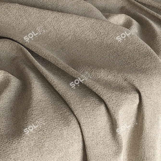 Seamless Fabric Materials Pack 3D model image 1