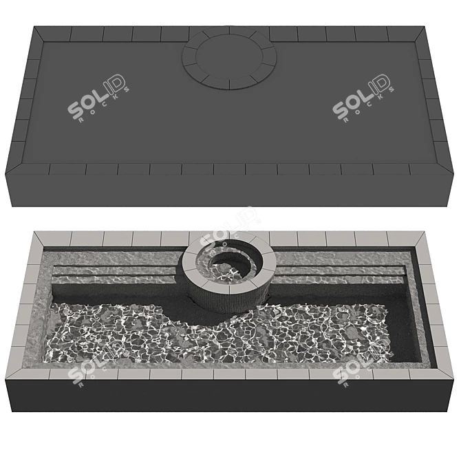 Pool No112: Visualization-Ready 3D Model 3D model image 7