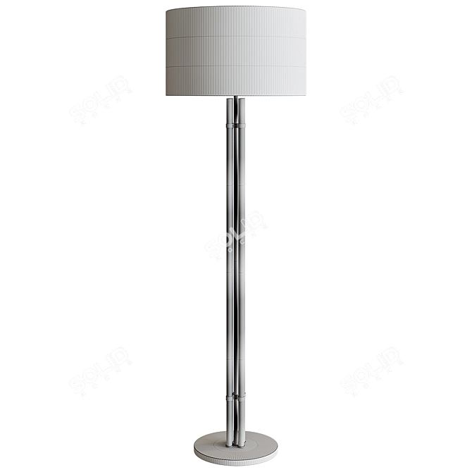 Hugo Floor Lamp by Dantone 3D model image 2