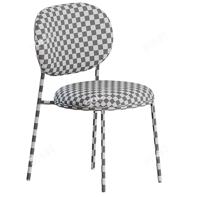 Pedrali Stiel Chairs Set Of 4 3D model image 3