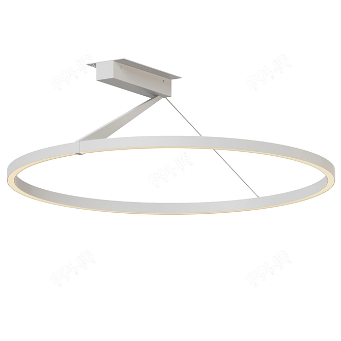 Modern Scandinavian-inspired Roda Chandelier 3D model image 3