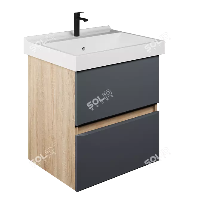  SanStar Infinity Vanity Set 3D model image 2