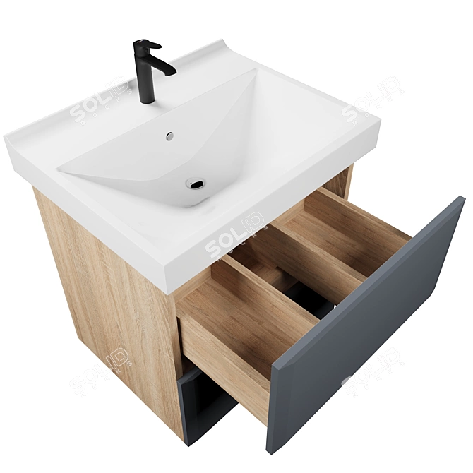  SanStar Infinity Vanity Set 3D model image 3