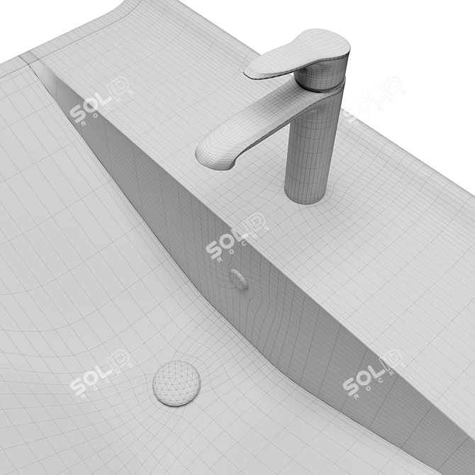  SanStar Infinity Vanity Set 3D model image 7