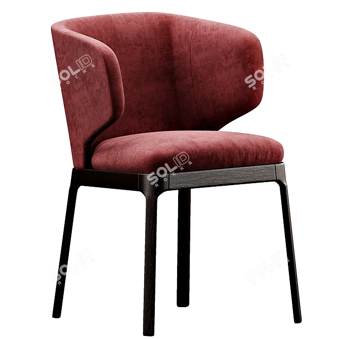 Bonaldo Joy - Stylish Dining Chair 3D model image 2