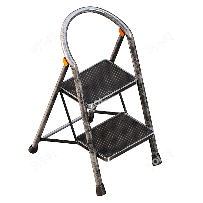 Professional 3D Ladders Asset 3D model image 4