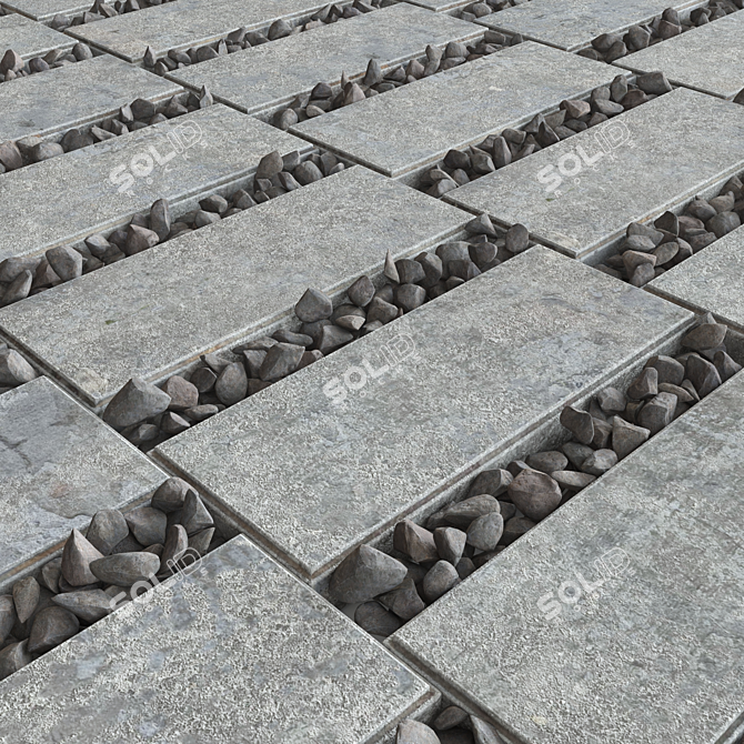 Luxury Stone Texture Kit 3D model image 2