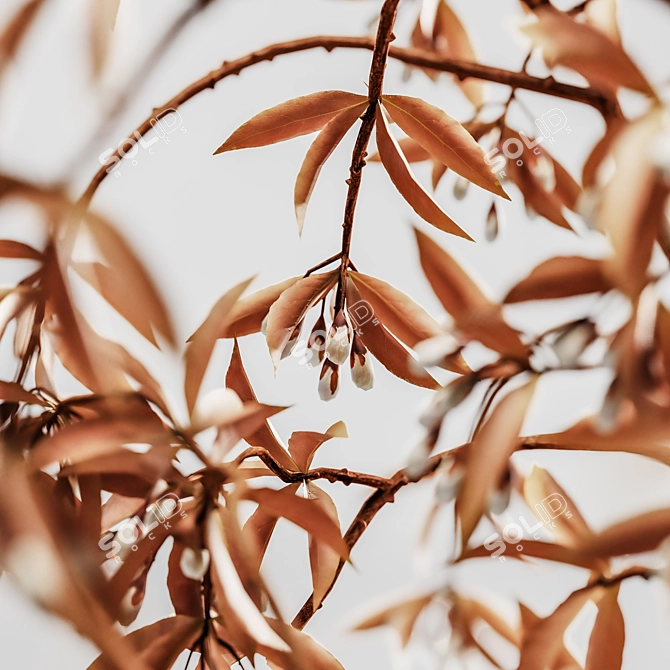 Plants Bouquet Vase 54: Versatile 3D Model 3D model image 5