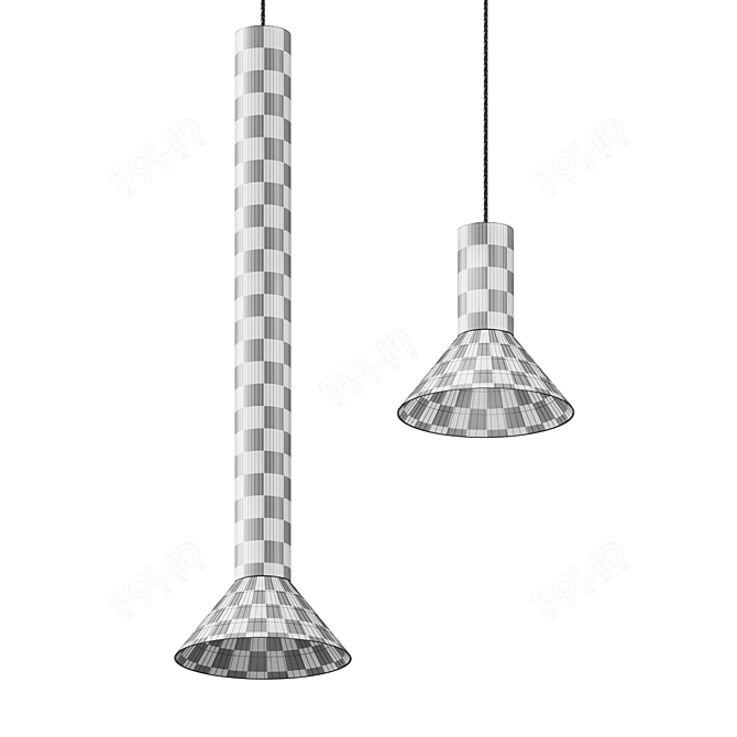 Cto Torres Pendant Lamp Duo 3D model image 3