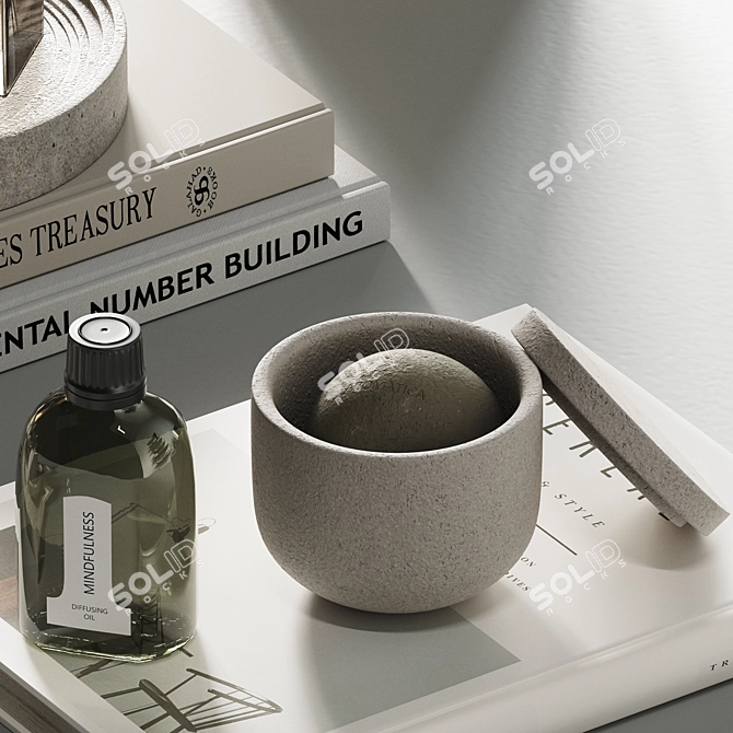 Decorative Set H112: 3D Elements 3D model image 3