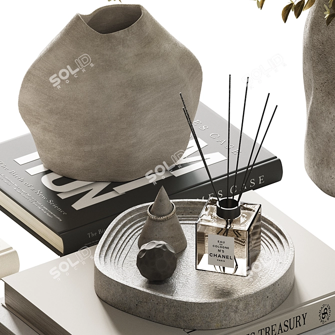 Decorative Set H112: 3D Elements 3D model image 4