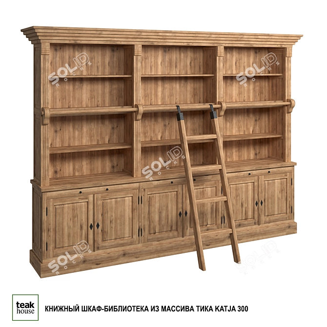 Tika KATJA 300 Bookcase Display 3D model image 1