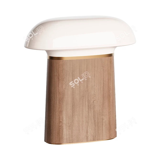 Modern Corona-rendered Nova Table Lamp 3D model image 1