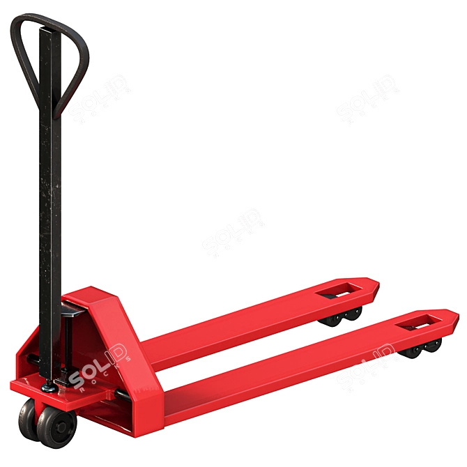 Professional Hand Truck Model Sets 3D model image 5