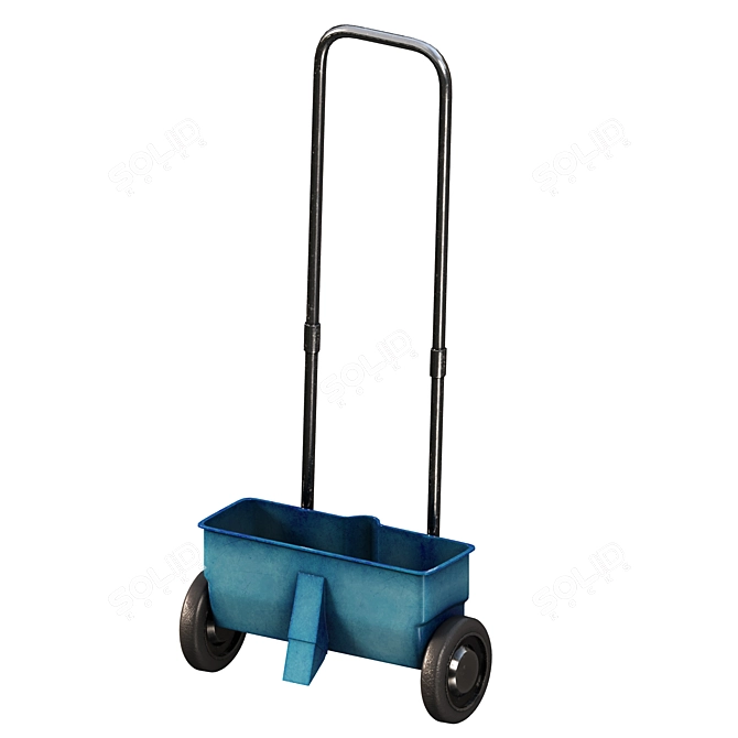 Professional Hand Truck Model Sets 3D model image 6