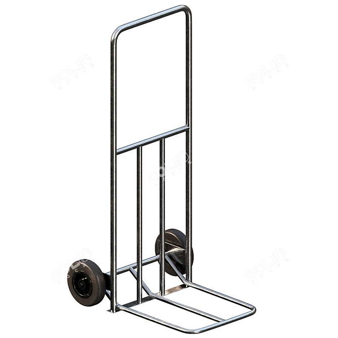 Professional Hand Truck Model Sets 3D model image 7